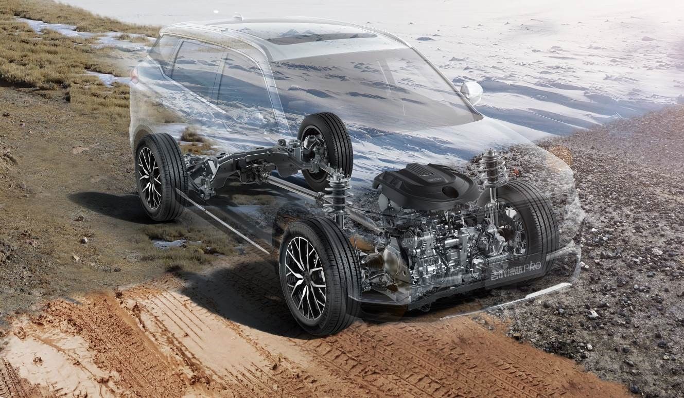 搭载4WD+BSG好开省油新科技 博越PRO四驱版配置曝光