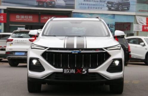 长安欧尚X5新车实拍 颜值高+蓝鲸动力